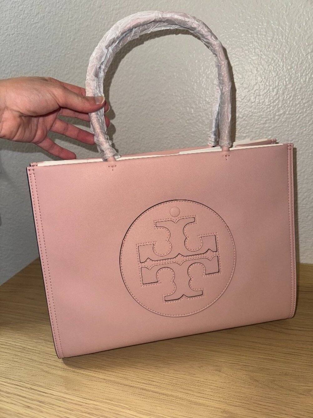 Tory Burch Ella Small Bio Tote Bag In Blush 145612-654
